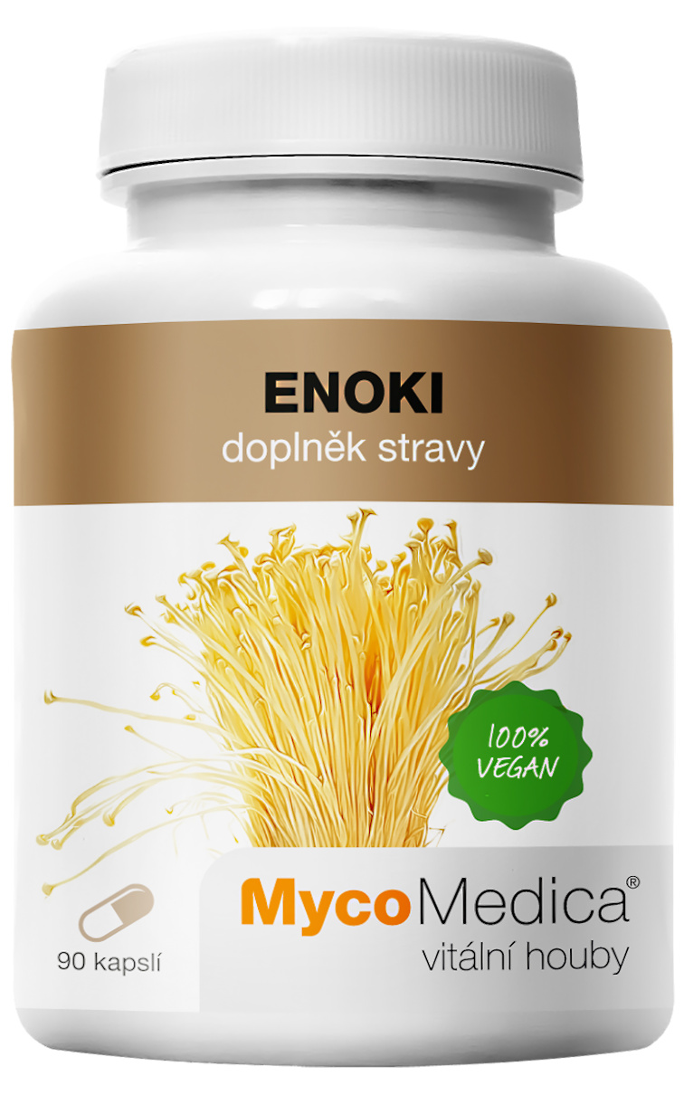 MycoMedica Enoki 90 kapslí