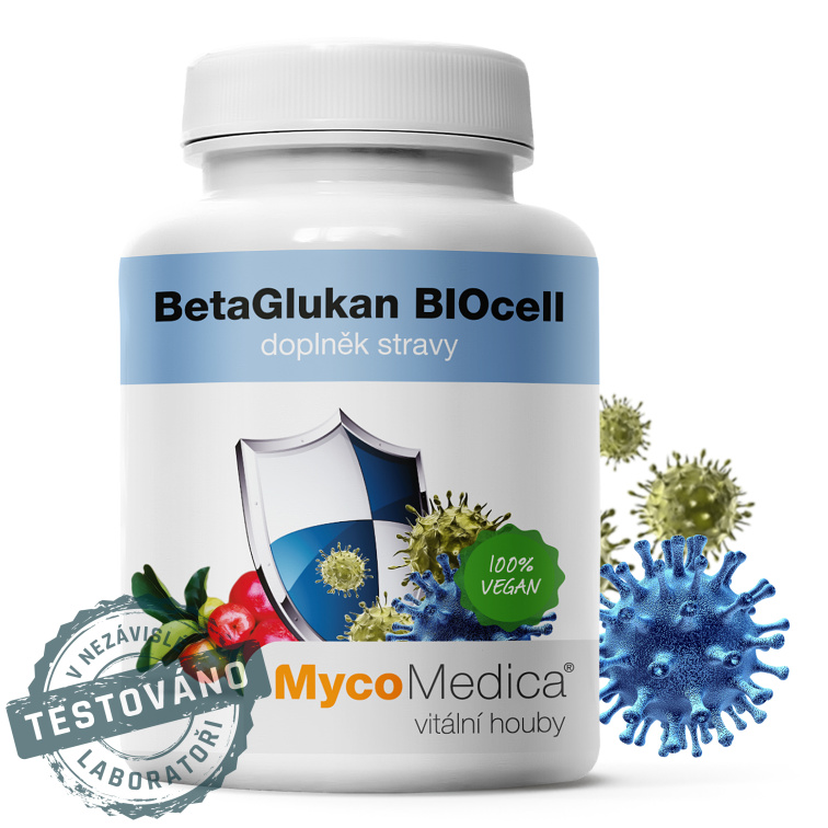 MycoMedica beta glukan Bio cell 90 kapslí