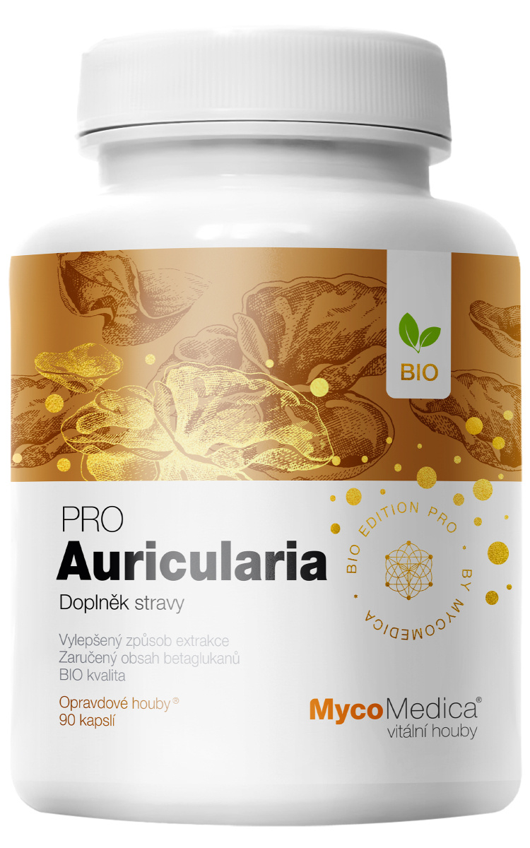 MycoMedica Auricularia PRO 90 kapslí