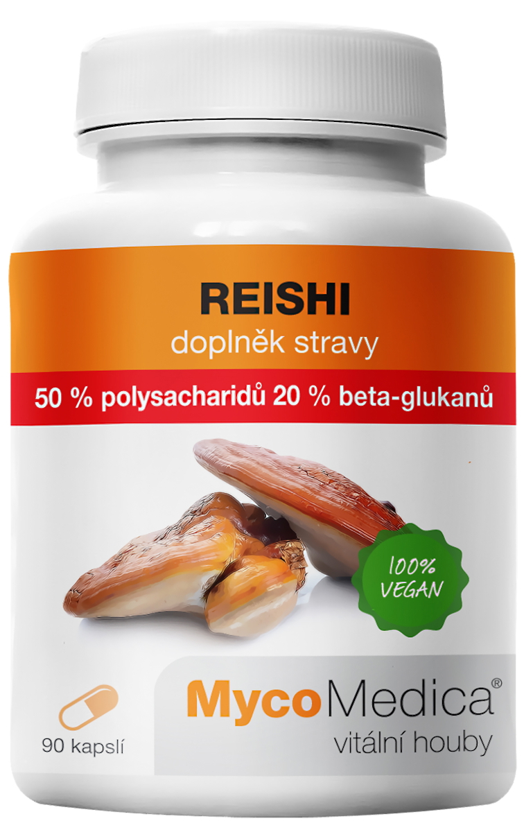 MycoMedica Reishi 50 % 90 kapslí