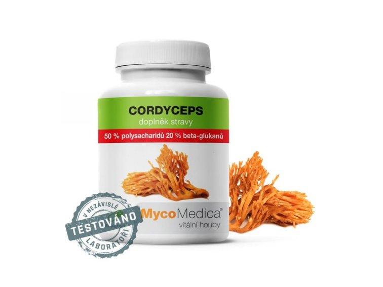 Mycomedica Cordyceps 50% 90 kapslí