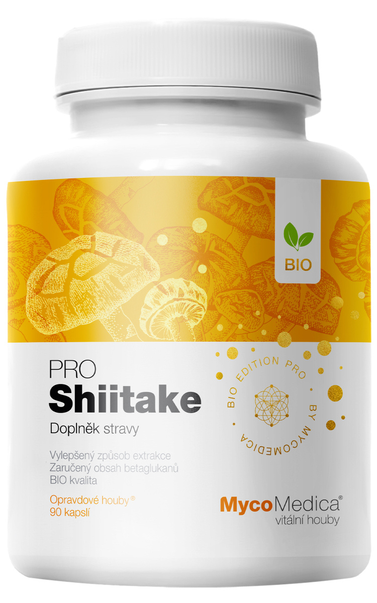 MycoMedica Shiitake PRO 90 kapslí