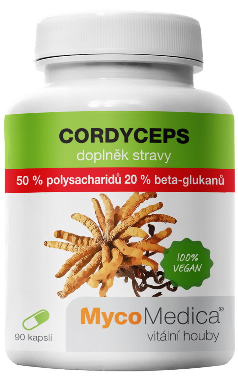 Mycomedica Cordyceps 50% 90 kapslí