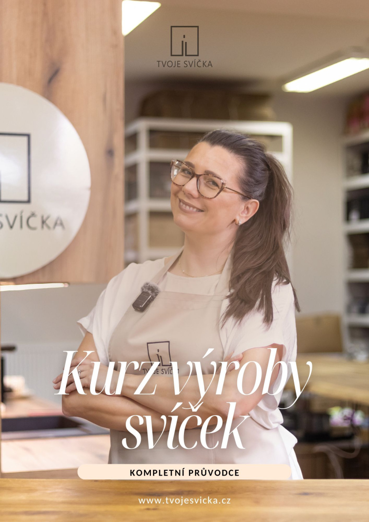 Vonná svíčka MACOCHA - pomeranč a zázvor - černá s víčkem velká