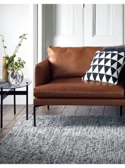 Přírodní koberec Cordoba Stone, kamenná šedá