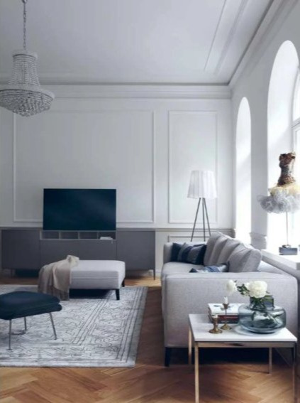 Japonský koberec Kaito Silver