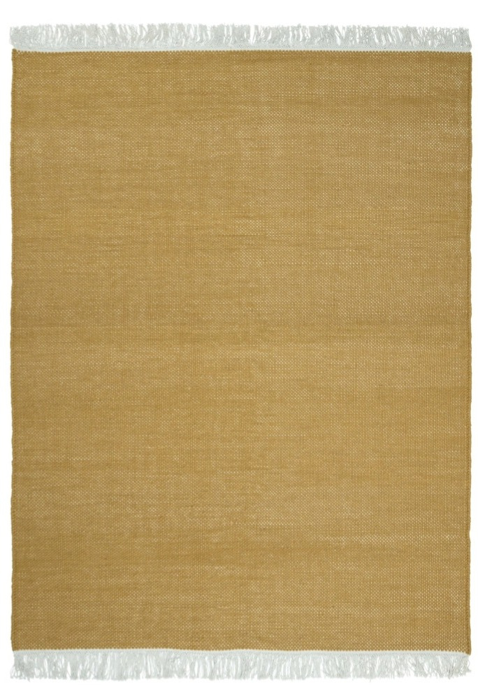 Vlněný koberec Birla Yellow, žlutý