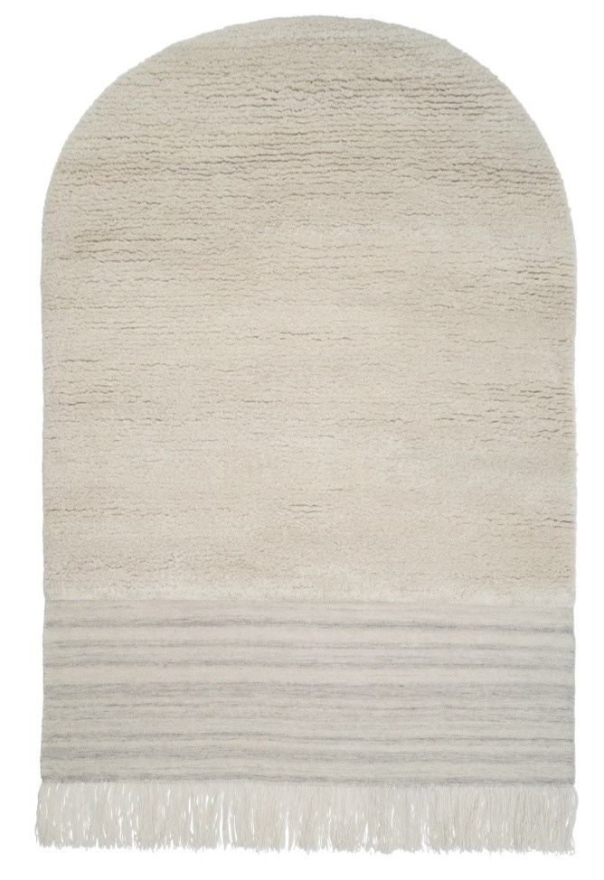 Vlněný koberec Eternal Eye Natural, přírodní