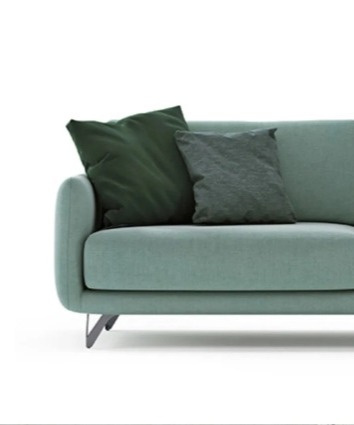 Polohovací pohovka Bristol, 220 cm, látka, kůže