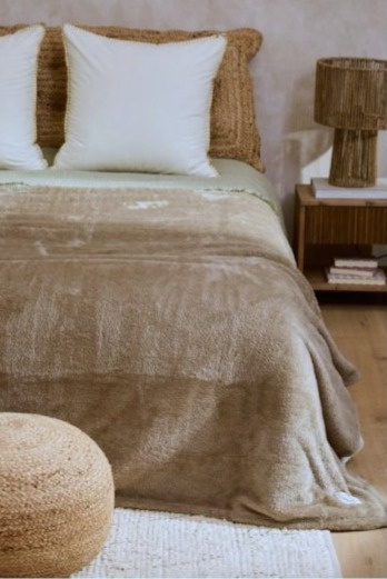 Přehoz Pooh Stone, pléd, 200x220 cm