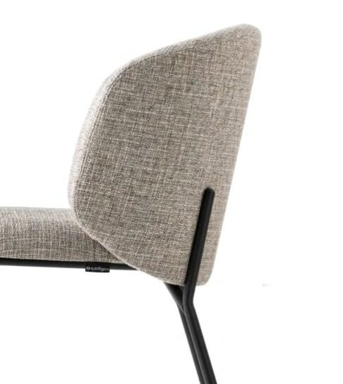 Jídelní židle Sweel, kov, variabilní potah, CS2211-MTO