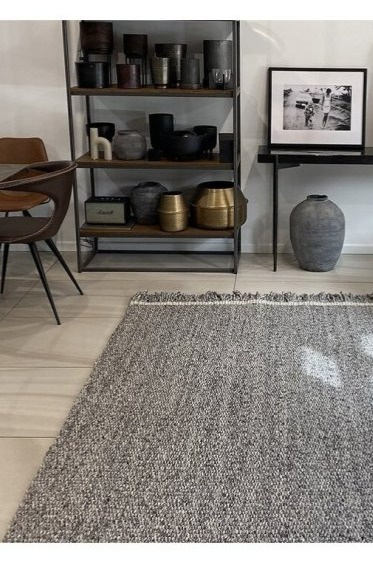 Vlněný koberec Elmo Grey