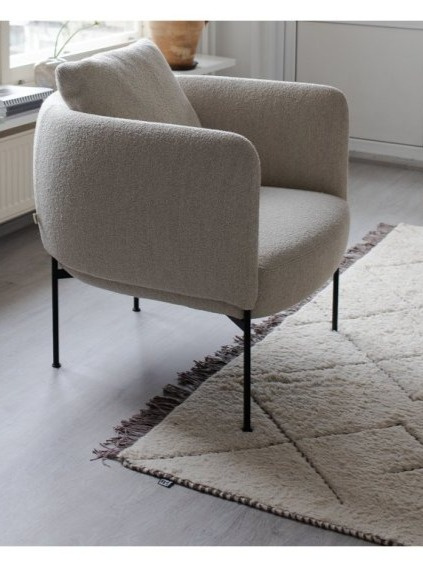 Geometrický koberec Torun Earth, smetanovo-hnědý