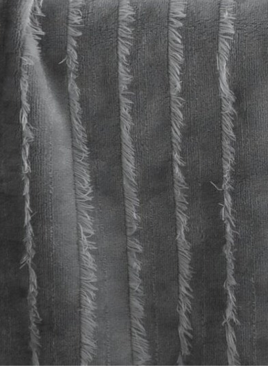 Pléd Daren Grey, šedý, 130x170 cm