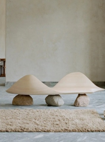 Přírodní koberec Luminary Sun, len