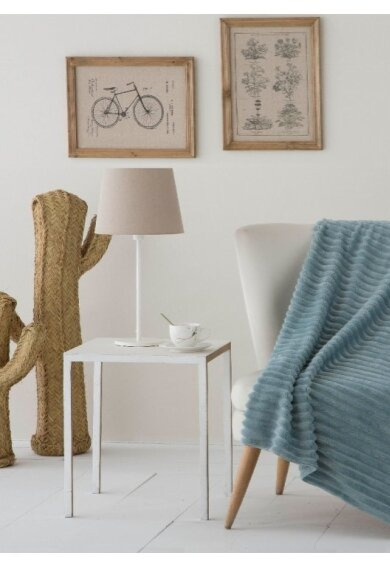 Pléd Montana Azul, nebesky modrý, 150x200 cm