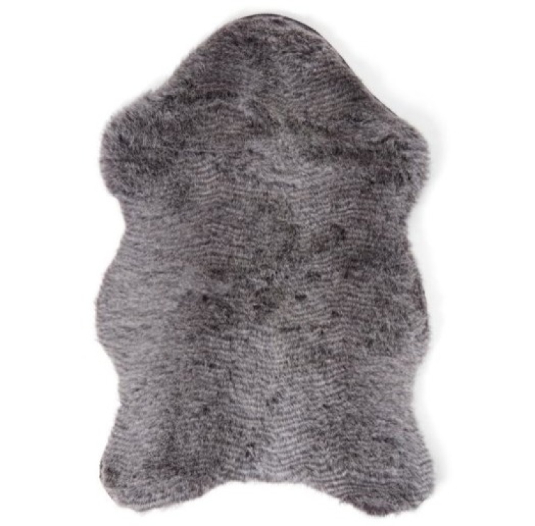 Kožešina Stily Grey, umělá kožešina, 60x40 cm