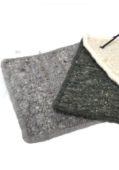 Vlněný koberec Logmar Stone, šedý