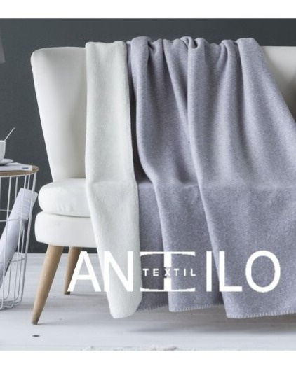 Pléd Dean Grey, šedý, 130x170 cm