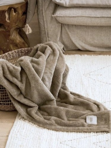 Přehoz Pooh Stone, pléd, 200x220 cm