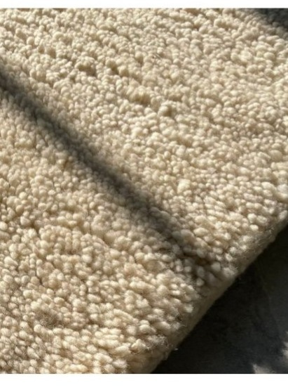 Vlněný koberec Humble Act Ivory, slonová kost