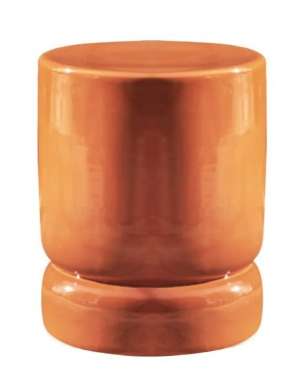 Keramický taburet Bambu, Ø38x45 cm, CS5152-A