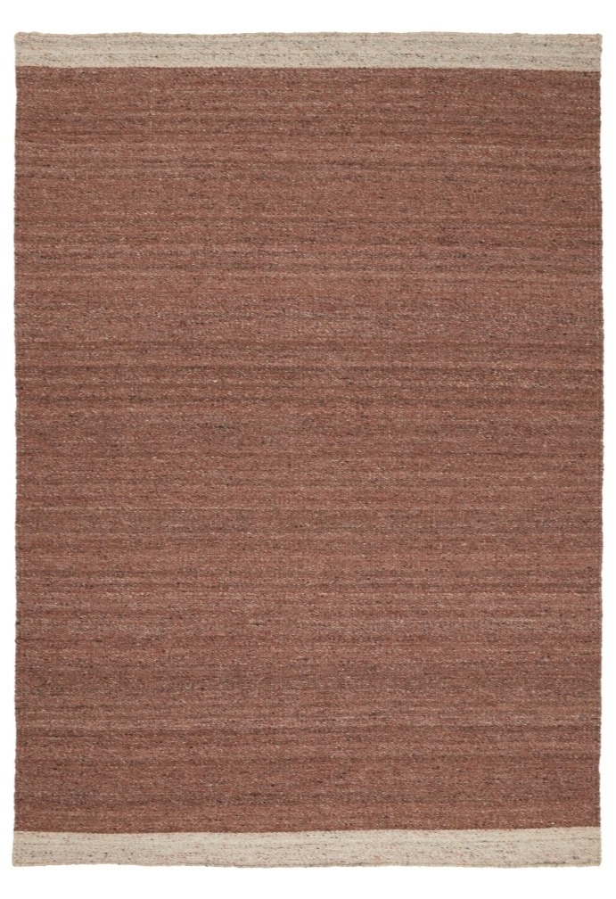 Odolný koberec Ledro Rust, rezavě červený