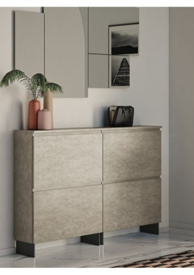 Botník Minima pro 32 nebo 48 párů bot, výška 103,8 cm