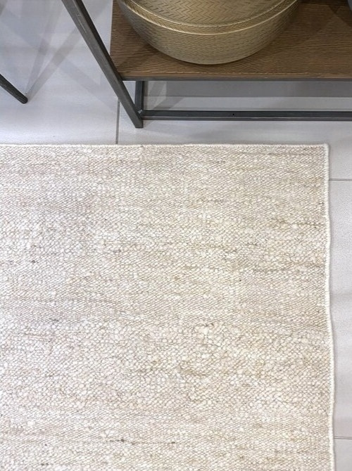 Vlněný koberec Logmar Ivory, slonová kost