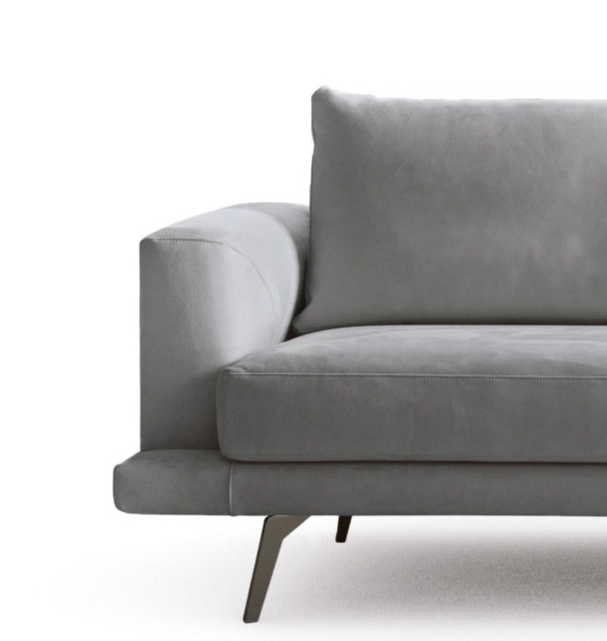 Minimalistická pohovka Philip, 228 cm, snímatelný potah