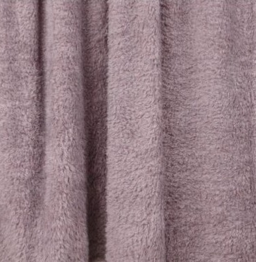 Plyšový pléd Tedy Lilac, šeříkový, 120x180