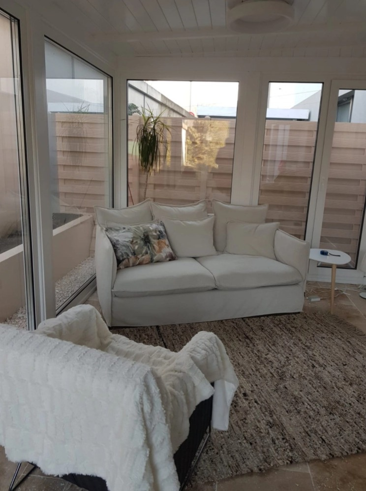 Vlněný koberec Vesle Beige, béžový