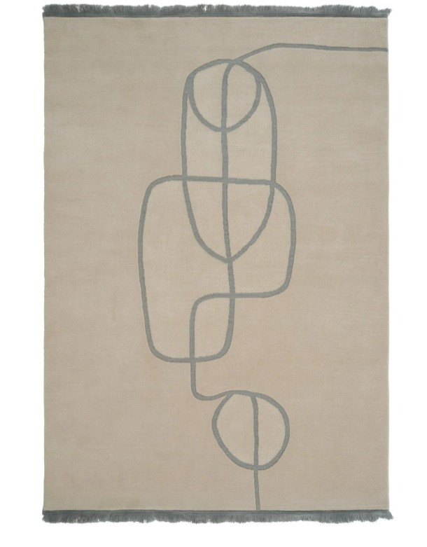 Umělecký koberec Lineal Flow, 170x240 cm, Axiom kolekce