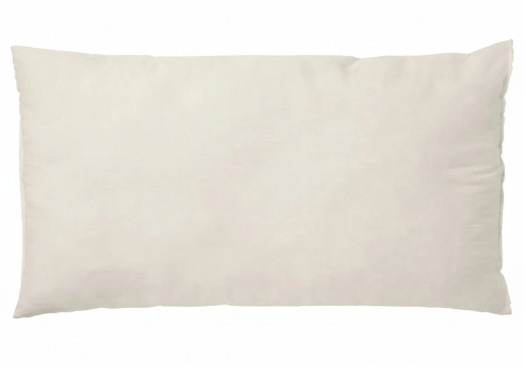 Polštář Hunter Brown, umělá kožešina, 50x90 cm