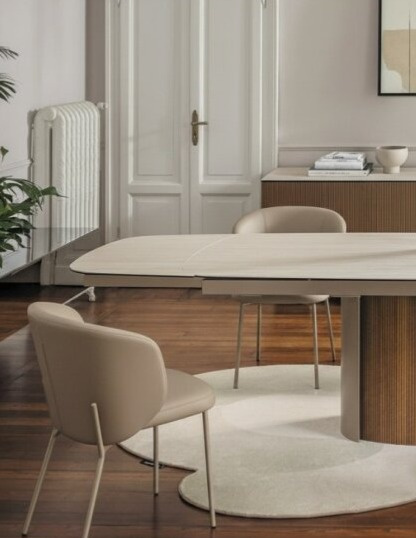 Jídelní židle Sweel, kov, variabilní potah, CS2211-MTO