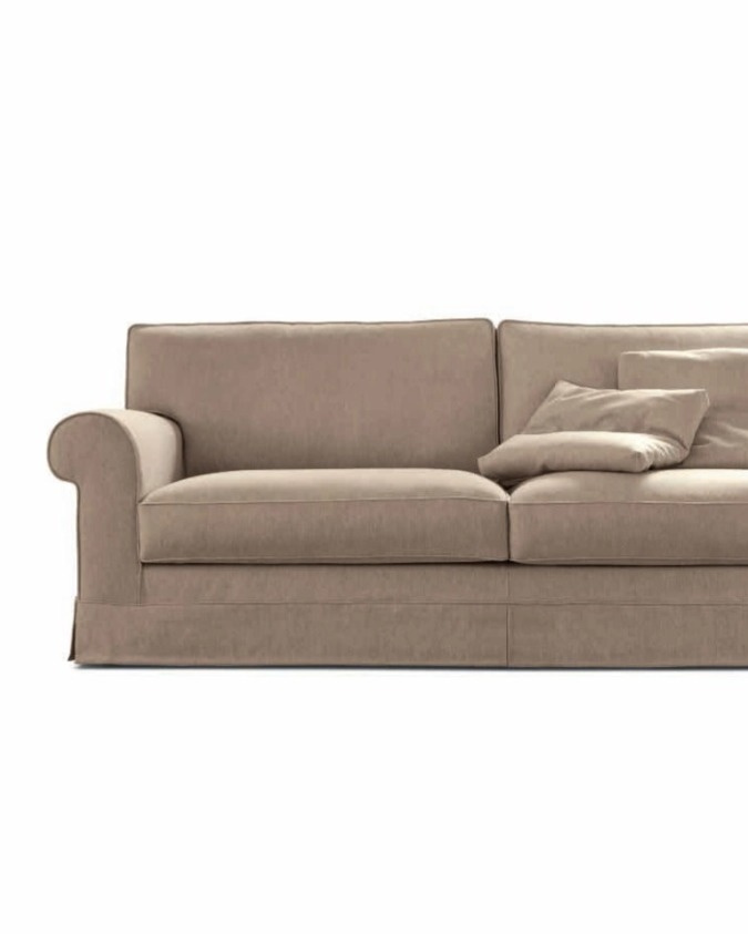 Klasická pohovka Prince, 216 cm, látka