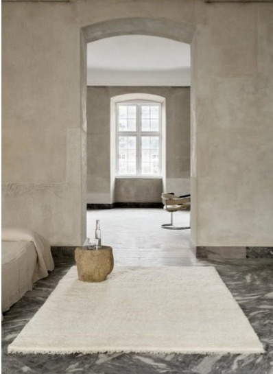 Koberec Soft Savannah White, přírodně bílý