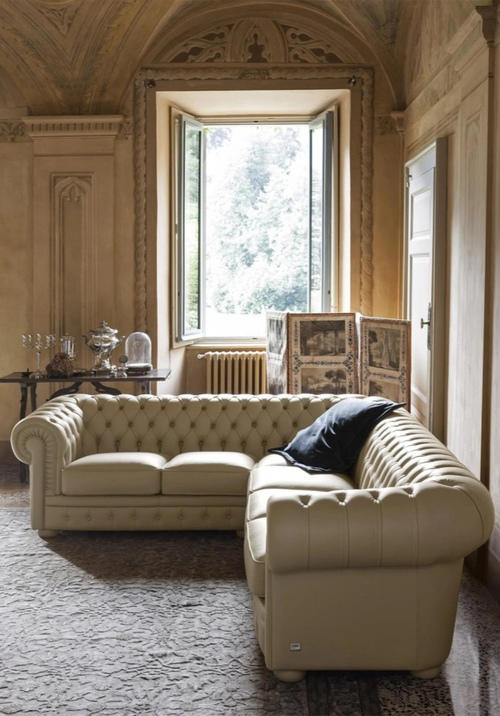 Klasická pohovka Alioth, 175 cm