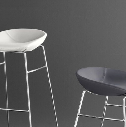 Barová židle Palm, kov, variabilní potah, v.67 cm, CS1822-MTO