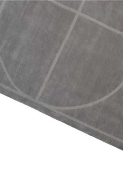 Vlněný koberec Elemental Verse, šedý, 200x220 cm