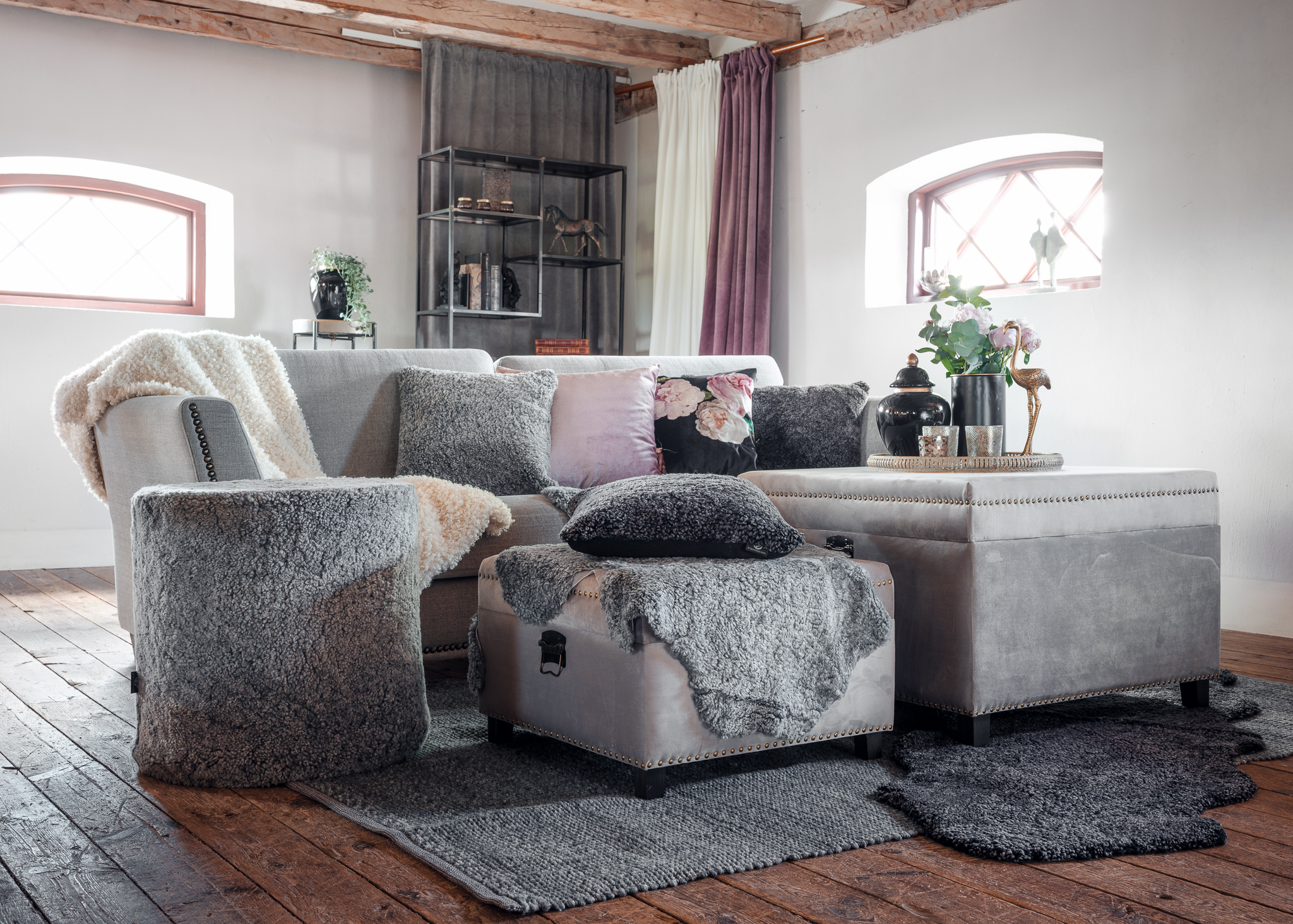 Kudrnatá australská kožešina Curly, karamelová, 95x60 cm