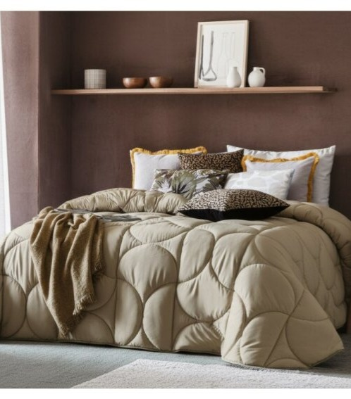 Přehoz na postel Arni Arena, béžový, 250x270 cm