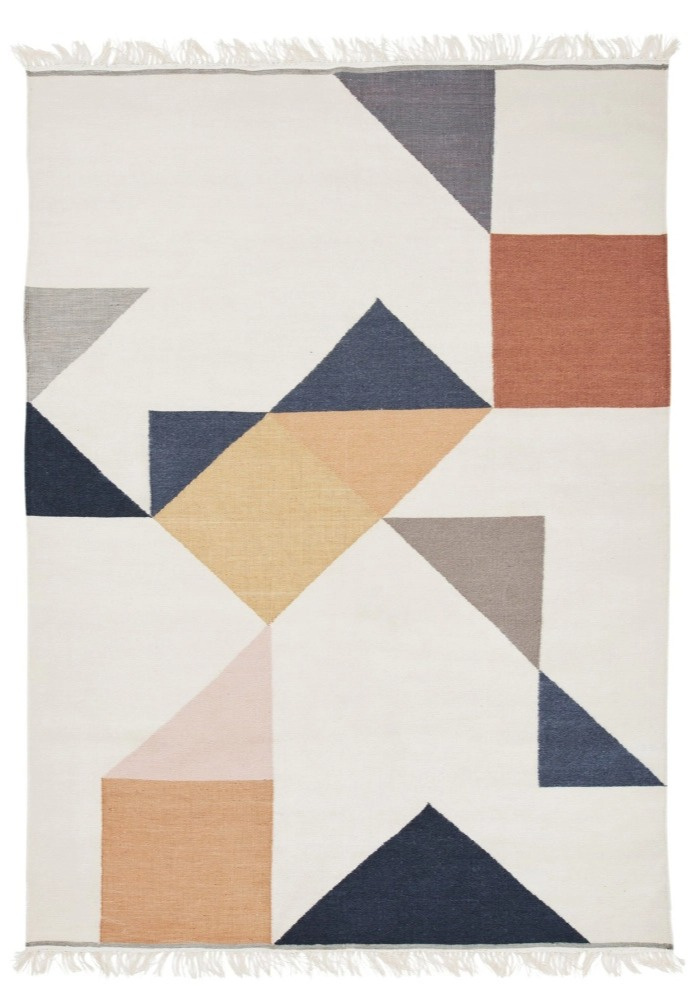 Koberec z novozélandské vlny Memo Rust