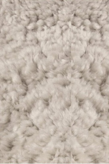 Polštář australská kožešina Curly Sand, 45x45 cm