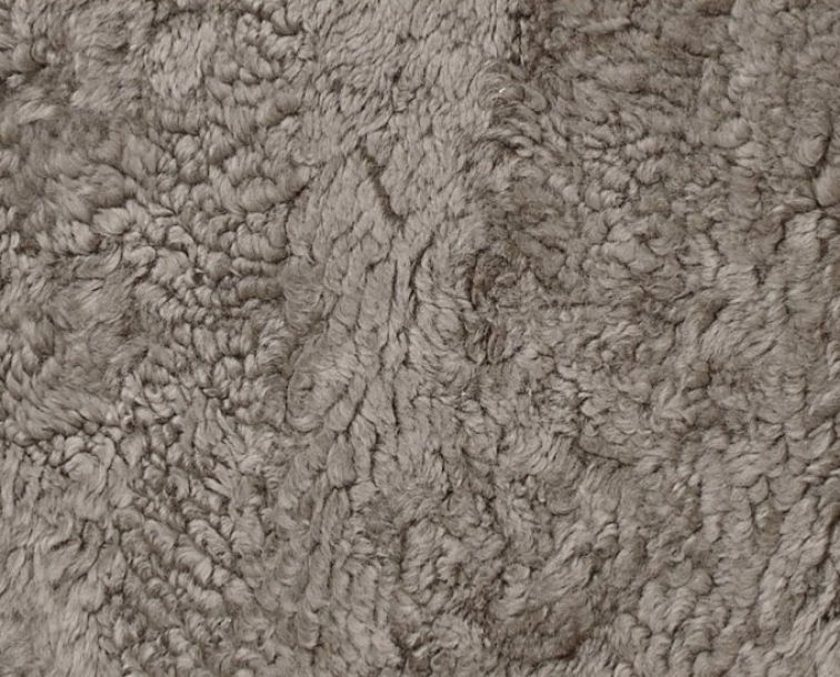 Kožešina na židli Curly Lt.Brown, světle hnědá, O34 cm