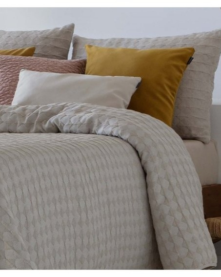 Přehoz na postel Minsi Lino 250x265 cm, žakárový