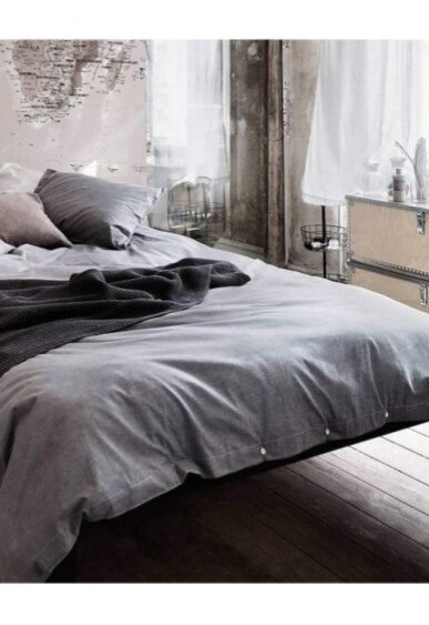 Pléd Lander Grey, šedý, 130x170 cm