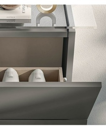 Závěsný botník Hosoi pro 6/12 párů bot, výška 84 cm