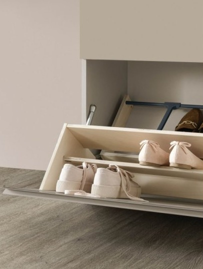 Botník Minima pro 16/32/48 párů bot, výška 181,8 cm