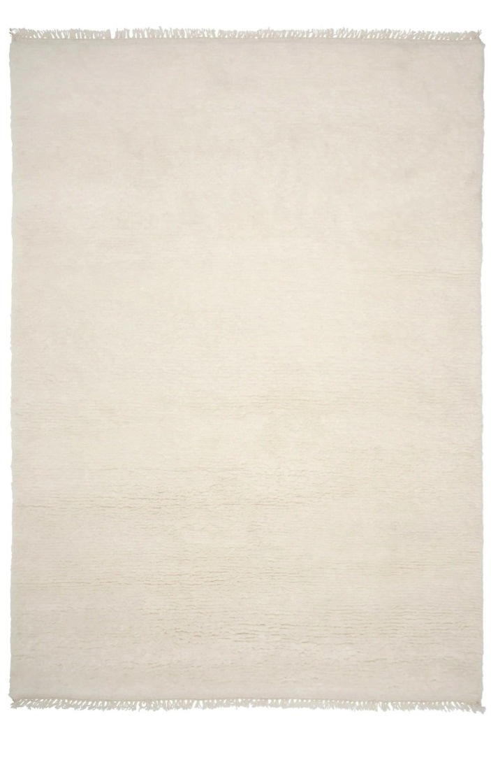 Koberec Soft Savannah White, přírodně bílý